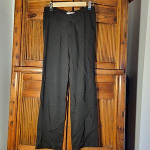 Anine Bing black tencel pants